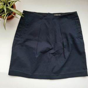2/$20 J. Crew Navy Blue A-Line Mini